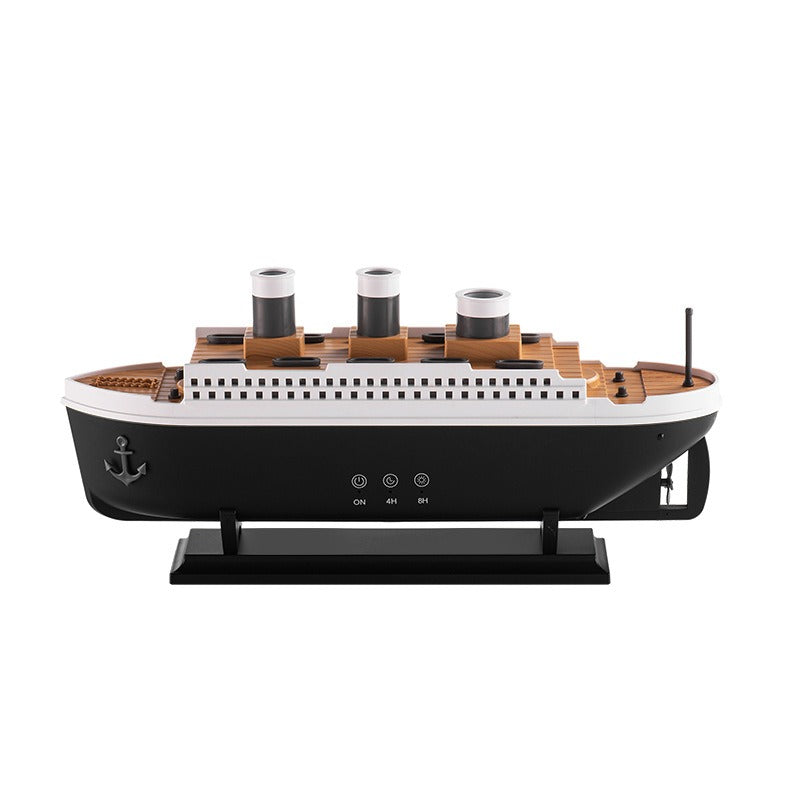 Simulated ship smoke ring aromatherapy machine desktop creative volcano spray jellyfish cruise fragrance humidifier - V.I.P Digital Presence