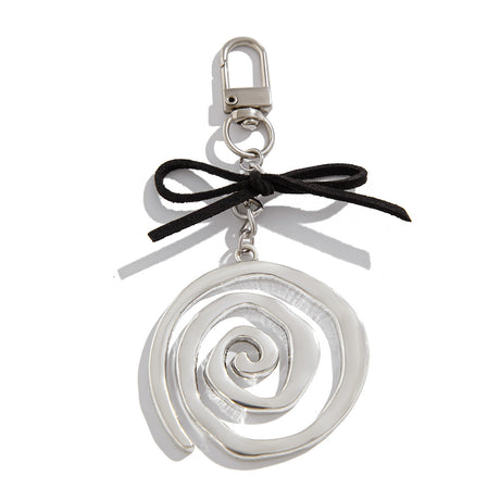 Original Design Spiral Pendant Keychain Versatile Alloy Korean Velvet Pendant - V.I.P Digital Presence