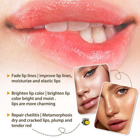 Honey Lip Oil, Reduces Lip Lines Prevents Dryness And Flaking Moisturizing Lip Oil - V.I.P Digital Presence