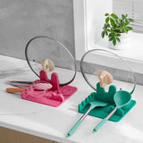 Silicone Pot Lid Rack, Kitchen Storage Rack, Pot Lid, Soup Spoon Pad, Seated Spatula Rack, Household Storage Rack - V.I.P Digital Presence