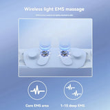 Shaping waist support belt waist massager massage belt EMS pulse hot compress vibration waist - V.I.P Digital Presence