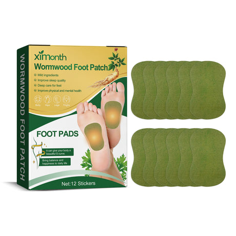 Wormwood Foot Patch, Relieve Body Stress Help Sleep Slimming Toning Foot Deodorant Care Patch - V.I.P Digital Presence