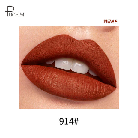 Pudaier 18 Color Mini Capsule Lip Glaze Velvet Fog Color Non-Stick Cup Smooth Matte - V.I.P Digital Presence