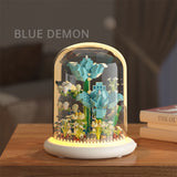 Building block flower simulation sunflower jasmine compatible with a certain high building block model toy - V.I.P Digital Presence