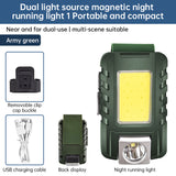 Outdoor Sports Night Running Safety Warning Light Field Floodlight Magnetic Suction Illumination Street Lamp Clip Cap Running Light - V.I.P Digital Presence