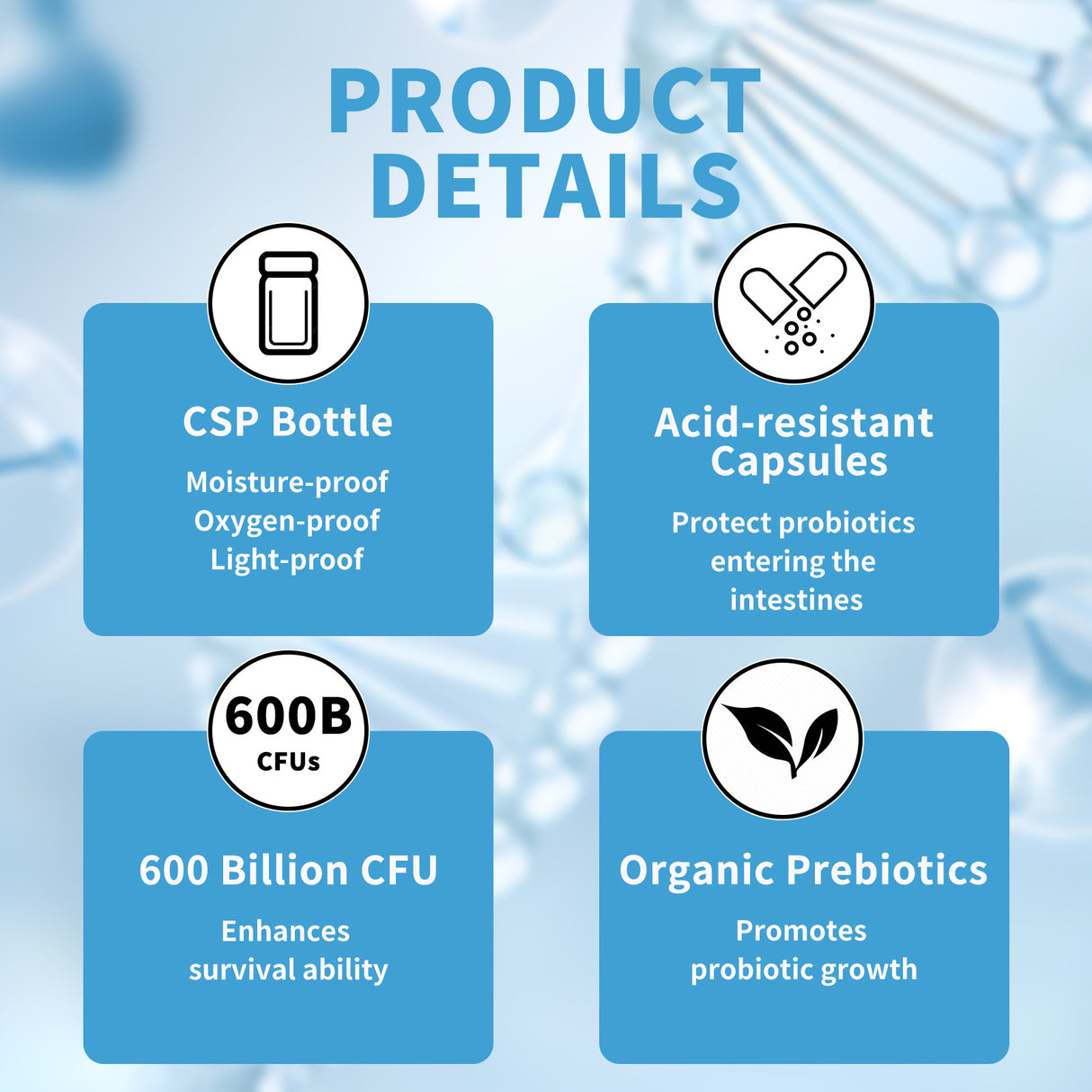 Male and female probiotic capsules - V.I.P Digital Presence