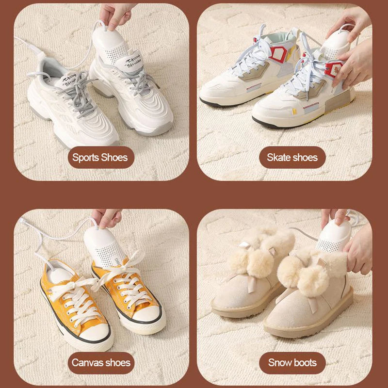 Portable Shoe Dryers Freshener Device Dryer 110V/ 220V Timing Shoes Footwear Electric Heater Socks Ultraviolet Dehumidifier - V.I.P Digital Presence