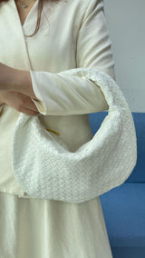 Large size women's woven bag large capacity hand-held armpit bag women's bag - V.I.P Digital Presence