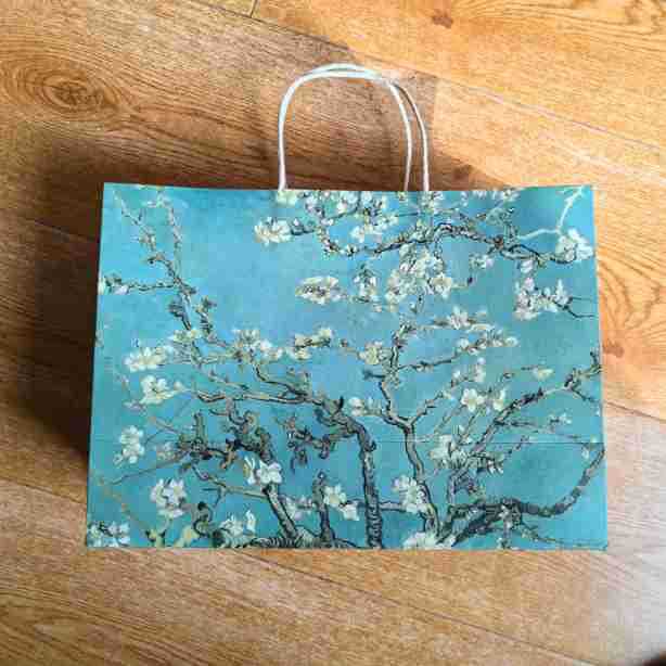 British Luxe Saucer and Spoon Afternoon Tea Cup with Van Gogh Oil Painting Design, Bone China Coffee Cup, Creative Souvenir Ceramic Mug - V.I.P Digital Presence