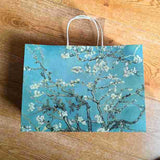 British Luxe Saucer and Spoon Afternoon Tea Cup with Van Gogh Oil Painting Design, Bone China Coffee Cup, Creative Souvenir Ceramic Mug - V.I.P Digital Presence