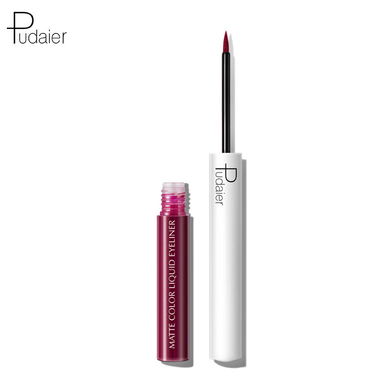 Quick-Drying Waterproof And Sweat-Proof Liquid Eyeliner Does Not Smudge Cosmetics Pudaier Color Eyeliner - V.I.P Digital Presence