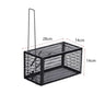Self-locking Trap Catcher Mouse Rat Bait Mice Live Box Mice Trap Cage Household Mouse Catcher  Animal Control Hamster Iron Cage