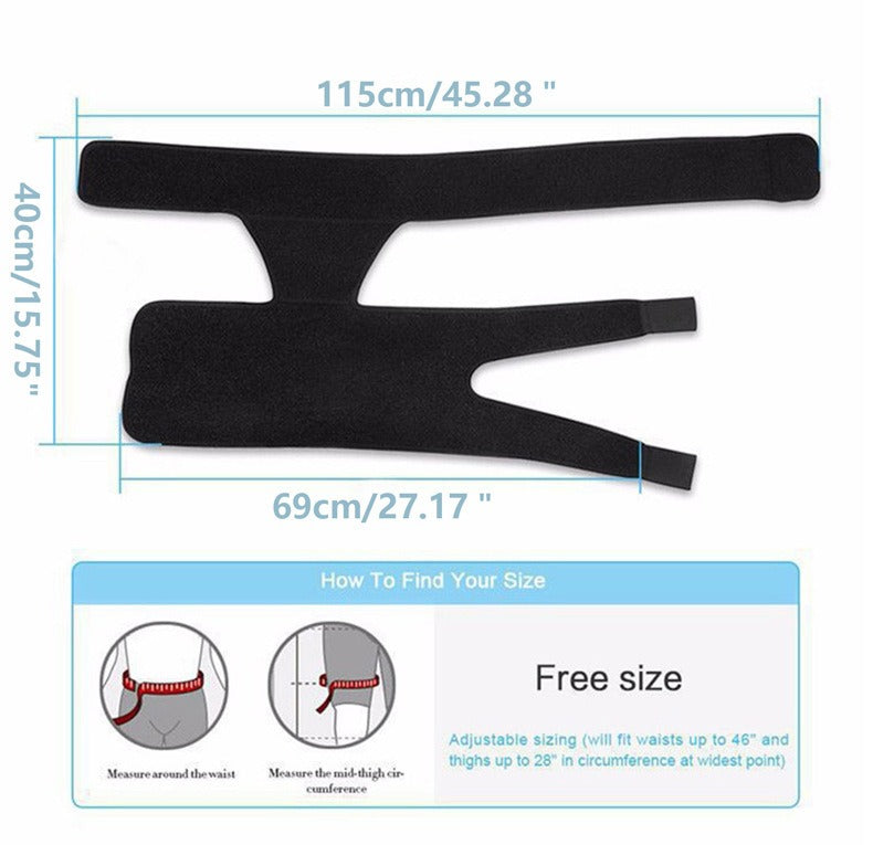 Fitness leg protectors to prevent muscle strain, hip straps to prevent groin strain, exercise thigh and knee protectors - V.I.P Digital Presence
