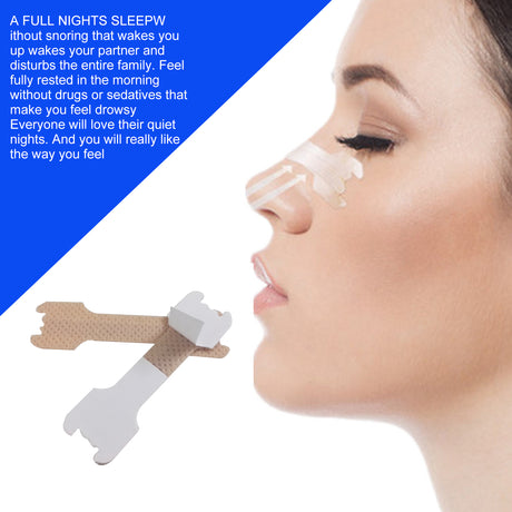 Relieves Nasal Obstruction Nasal Dilation Discomfort Relieves Sleep Disorders Snoring Nose Ventilation Patch - V.I.P Digital Presence