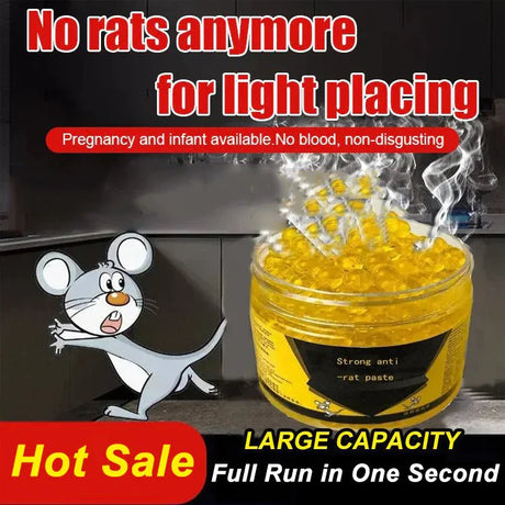 120g Rat Drive Gold Bead Magic Box Peppermint Mouse Repellent Cream  Safety Mouse Repellent For Home Kitchen Bedroom Bathroom - V.I.P Digital Presence