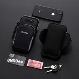 Running phone arm bag men's and women's fitness equipment outdoor handbag wrist bag apple x arm bag sports phone arm cover - V.I.P Digital Presence