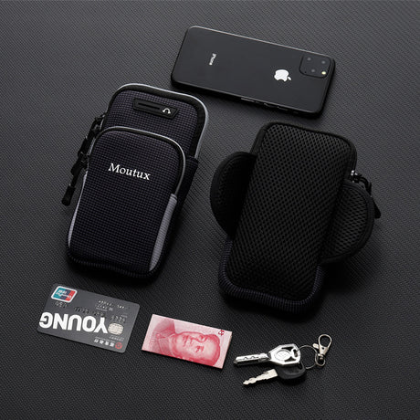 Running phone arm bag men's and women's fitness equipment outdoor handbag wrist bag apple x arm bag sports phone arm cover - V.I.P Digital Presence