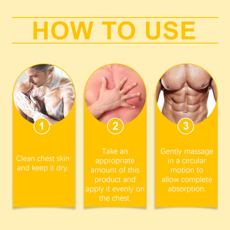 Breast Shaping Care Cream For Men Lifts Chest Contour And Tightens Skin Shaping Care Cream - V.I.P Digital Presence