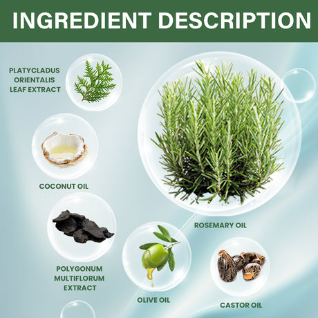Rosemary Oil Capsules, Nourish Hair Roots Prevent The Loss Of Solid Hair And Hair Moisturizing Hair Care Essential Oil - V.I.P Digital Presence