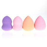 4Pcs/set Mini Beauty Soft Makeup Sponge Puff Face Nose Facial Foundation Base Liquid Powder Blending Drop Shape Cosmetic Tool - V.I.P Digital Presence