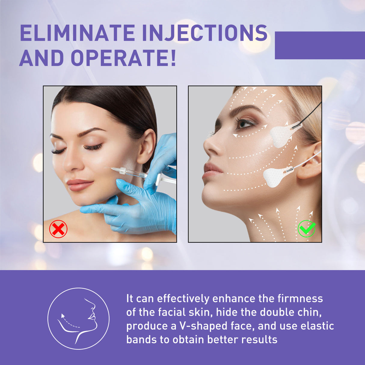 Jaysuing V-Shaped Face Lifter To Fade Fine Lines Face Shaper Lift And Firm Skin Melon Seed Face - V.I.P Digital Presence