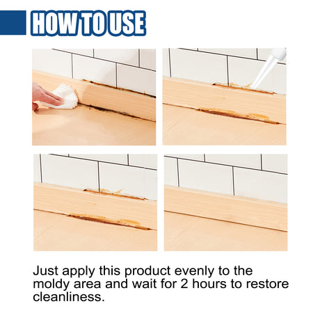 Mildew Removal Gel Clean Kitchen Bathroom Tile Moldy Walls Refrigerator Stain Removal Gel - V.I.P Digital Presence