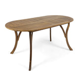 Acacia Wood 70" Dining Table - V.I.P Digital Presence