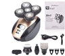 Multifunctional 5-Head Shaver Rechargeable Razor Water Washing Bald Head Machine Five-In-One Razor - V.I.P Digital Presence