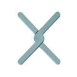 X-shaped heat-resistant and heat-resistant silicone non slip dining table mat - V.I.P Digital Presence