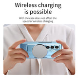 Samsung zfold 5 phone case FOLD4 flat hinge folding protective cover FOLD3 solid color bracket anti drop suitable - V.I.P Digital Presence