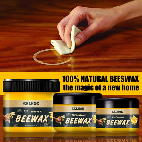 EELHOE Natural Beeswax Furniture Care Polishing Beeswax Waterproof Brightening Wear-resistant Wood Floor Care Beeswax - V.I.P Digital Presence