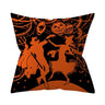 Funda de cojín de truco o trato/calabaza 45*45 cm Feliz Halloween Funda de almohada decorativa Feliz otoño Todos ustedes fantasmas Funda de almohada de terror