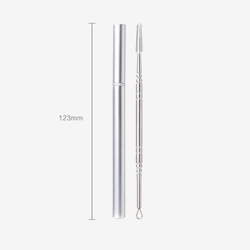 Xiaomi Youpin Jordan Judy - Extractor de puntos negros y acné con agujas de acero inoxidable 