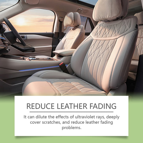 Car Leather Reconditioning Spray, Clean And Decontaminate Bright Car Interior Repair Maintenance Care Spray - V.I.P Digital Presence