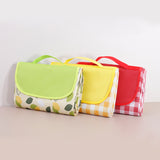 Esterilla de picnic para exteriores, resistente a la humedad, para camping, portátil, con cojín, gruesa, impermeable, para tienda de campaña 