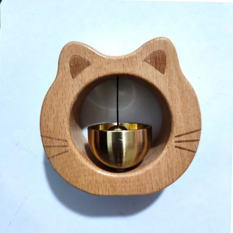 Bell creative bedroom pendant entrance wooden doorbell - V.I.P Digital Presence