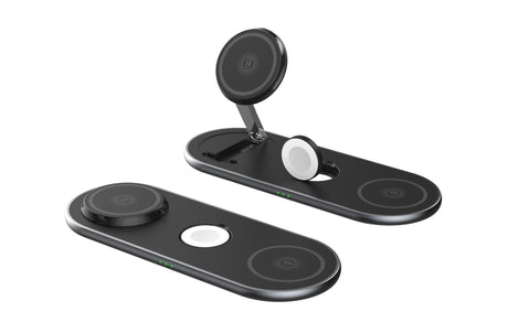 Foldable wireless convenient 3-in-1 magnetic wireless fast charging suitable for Apple 3-in-1 wireless charging - V.I.P Digital Presence