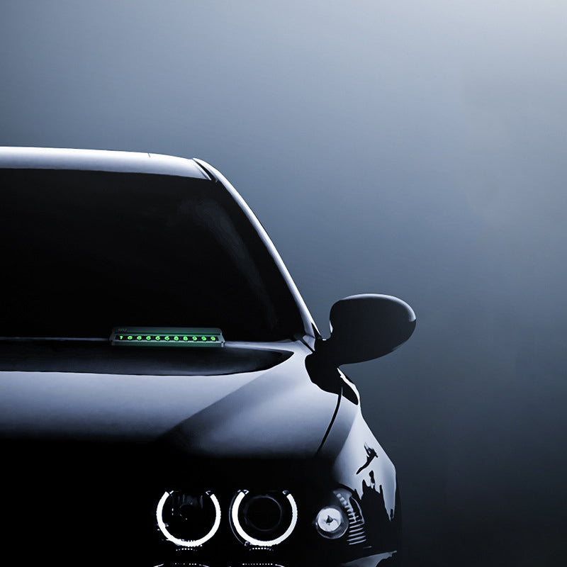 Parking Plate Phone Number Plate Car Car Parking Card Aluminum Alloy High Quality Simple High Temperature Resistance - V.I.P Digital Presence