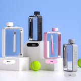 Botella de agua portátil de papel de alta calidad MoChic Sports Flat A5, versión coreana de la botella de agua de plástico. 