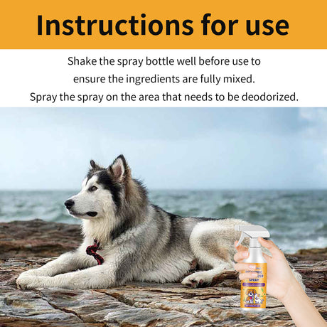Pet Fabric Deodorizer Spray, Fresh Air Clean Pet Odors Indoor Air Fresh Long-Lasting Deodorant - V.I.P Digital Presence