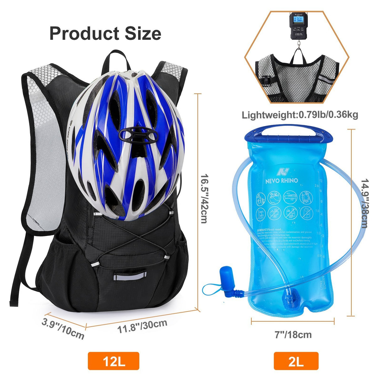 Hiking Bag Outdoor Sports Water Bag Oxford Cloth Backpack Ultra Light Hiking Bag Cycling Water Bag Backpack - V.I.P Digital Presence