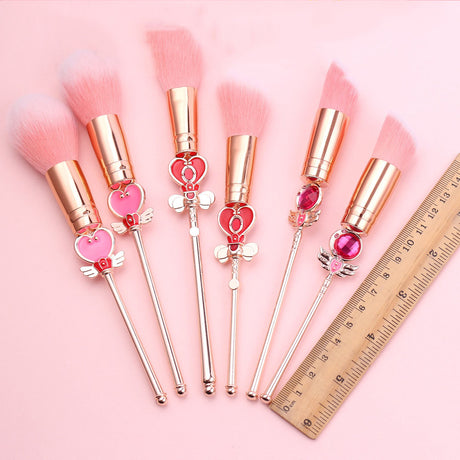 Sailor Moon Makeup Brush Tool Set Unicorn Wet and Wild Anime Peripheral Gifts - V.I.P Digital Presence