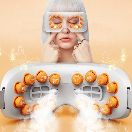 New Arrival Dry Eye Massage And Heating Steam Eye Massage Equipment Vibration Electric Eye Steam Massager - V.I.P Digital Presence