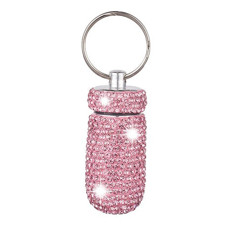 Car Storage Box Bottle Bling Organizer Pill Box Automobile Accessories For Car Interior / Hanging With Key Ring - V.I.P Digital Presence