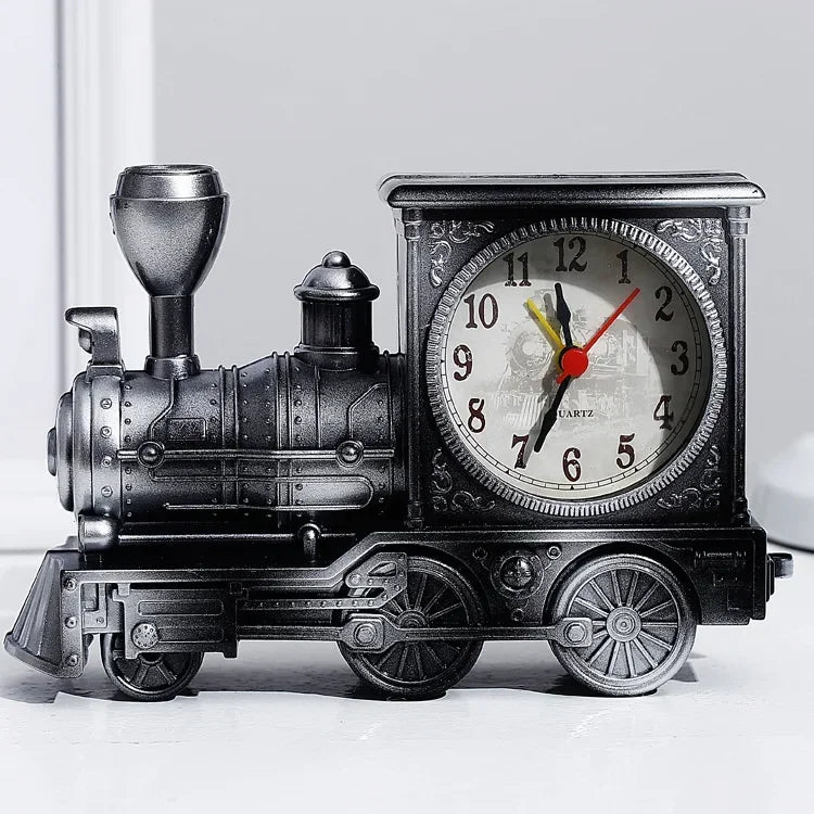 Daily Necessities Alarm Clock Train Alarm Clock Fashion Alarm Clock Student Bedhead Clock Home Furnishings - V.I.P Digital Presence