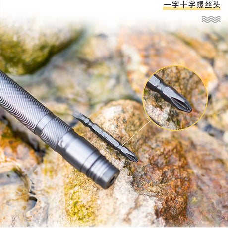 Folding telescopic outdoor hiking tactical self-defense stick Walking stick - V.I.P Digital Presence