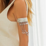 Western cowboy style metal tassel arm chain arm chain Dunhuang chain retro cross-border arm bracelet jewelry - V.I.P Digital Presence