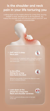 USB-C Rechargeable Kneading Massage Hot Compress Shiatsu Back Shoulder Neck Massager for Pain Relief - V.I.P Digital Presence