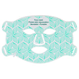 Skin rejuvenating facial mask LED household silicone beauty mask eight color photon spectrum silicone large row lamp - V.I.P Digital Presence