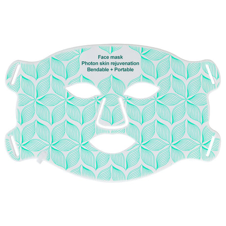 Skin rejuvenating facial mask LED household silicone beauty mask eight color photon spectrum silicone large row lamp - V.I.P Digital Presence